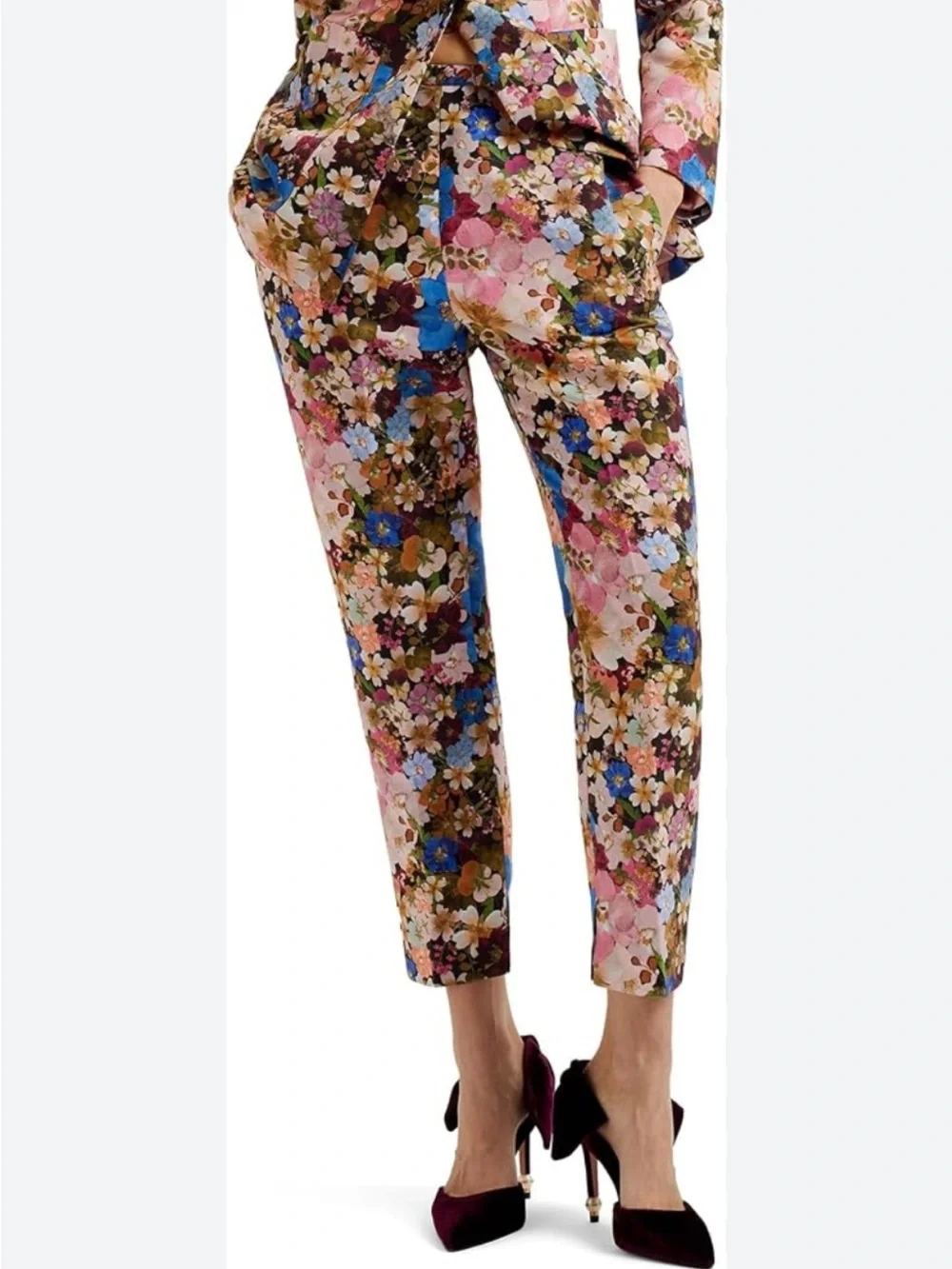 Ted Baker Madonid Floral Print Trousers